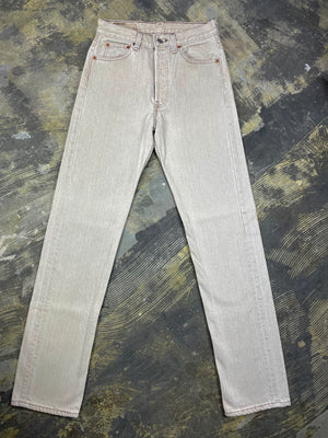 Tan levi best sale jeans 501