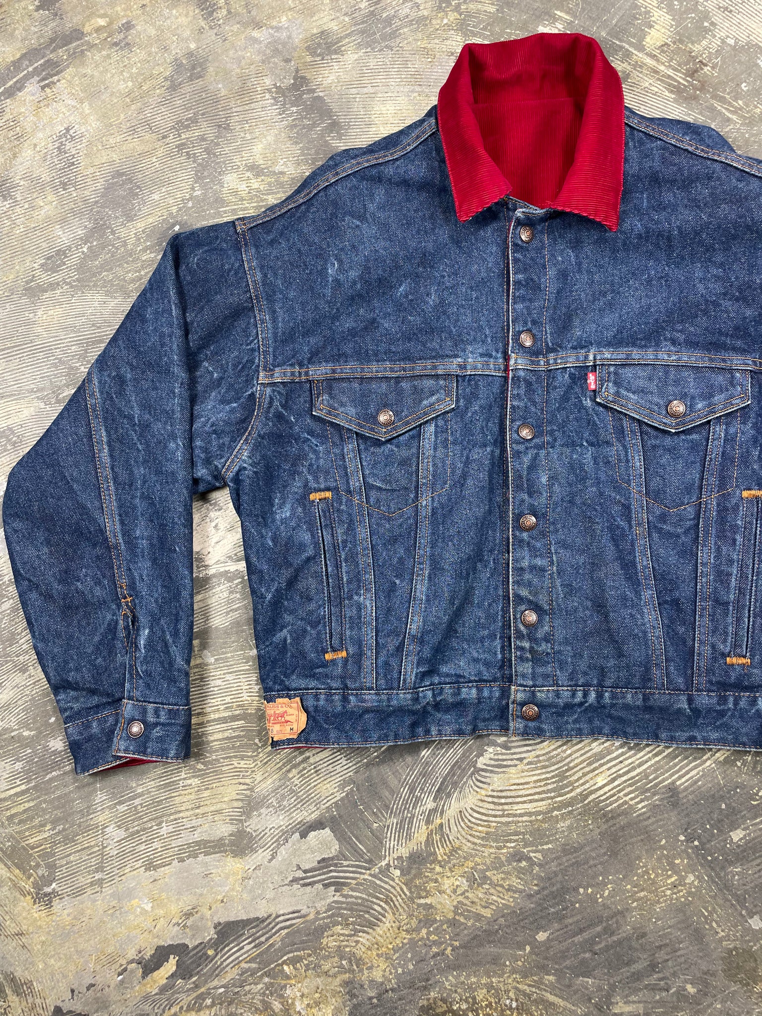 Reversible 2025 trucker jacket