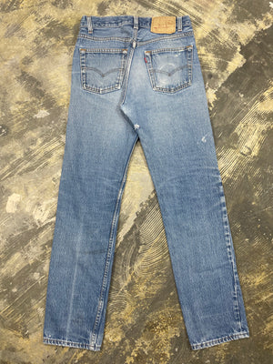 Vintage Levi 501 USA Premium Wash & Paint Denim Jeans (JYJ-0302
