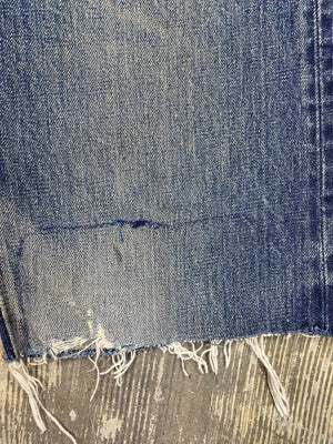 Vintage Levi's Single Stitch "E" Cutoff Denim Shorts (JYJ-065)