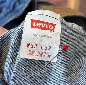 Vintage Two Wash Levi's 501 USA Transitional Jeans (JYJ-0152)