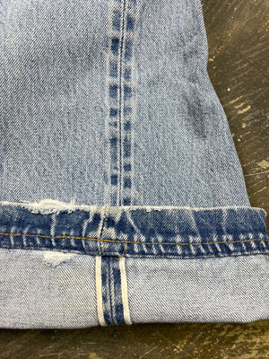 Levi red 2025 stripe jeans