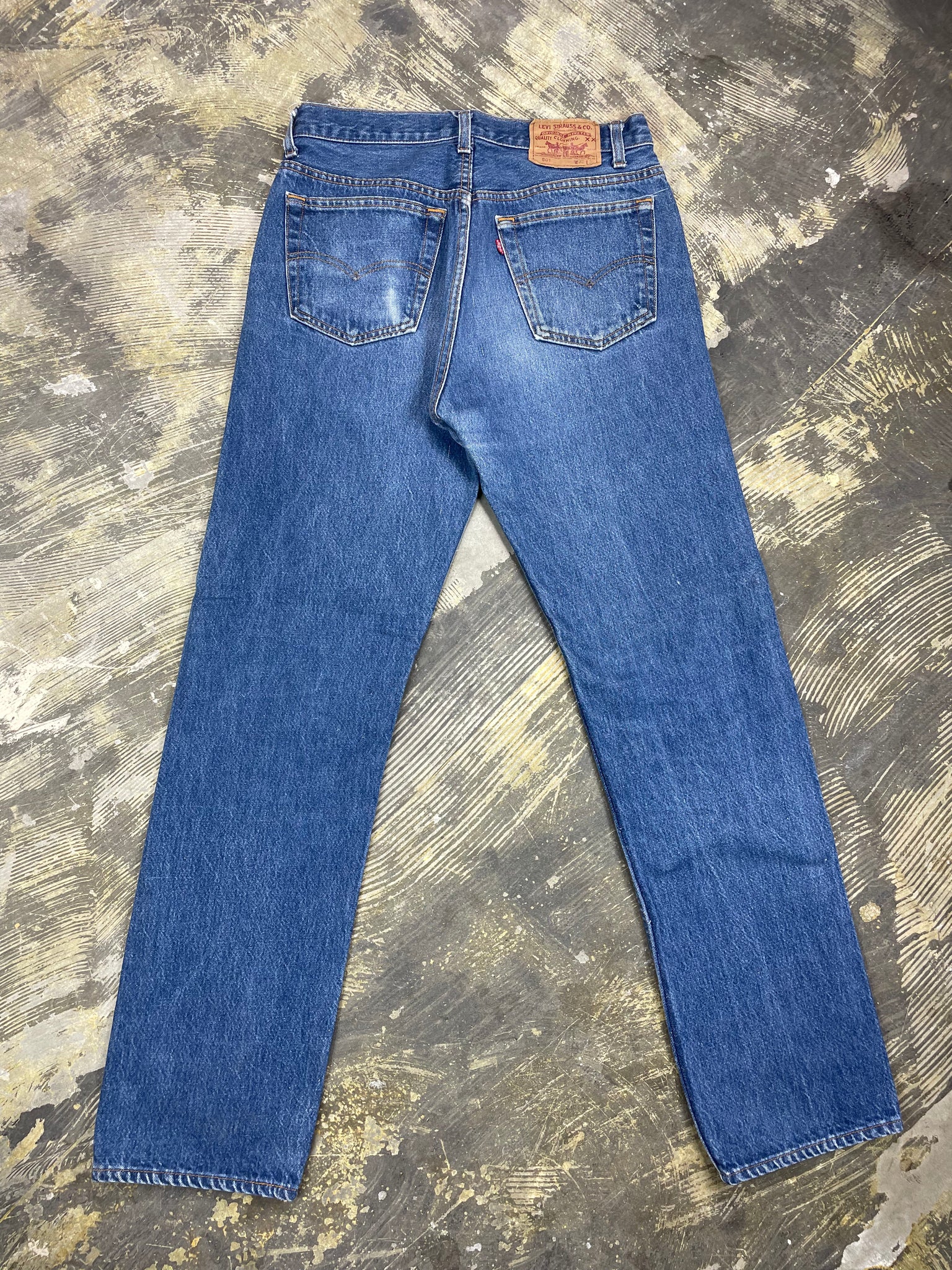 Vintage Levi 501 STF Transitional Jeans (JYJ-0160)