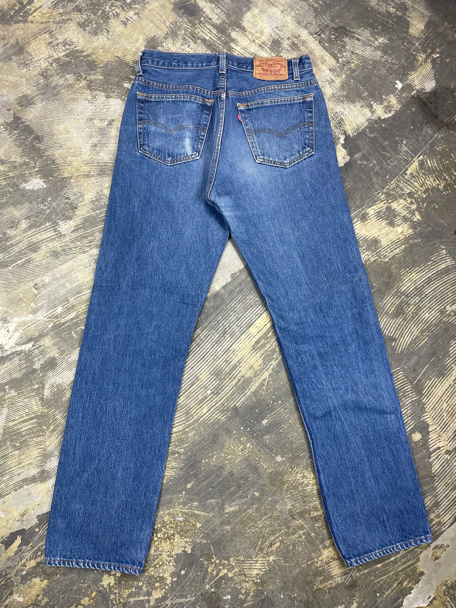 Vintage Levi 501 STF Transitional Jeans JYJ 0160 JUNKYARD