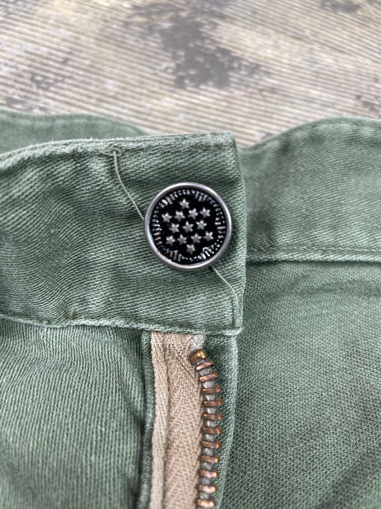 1950's US Military 13-Star Button Utility Pants (JYJ-0192)