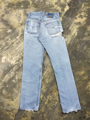 Vintage Levi 501 USA Premium Super Feather Denim Jeans (JYJ-0264
