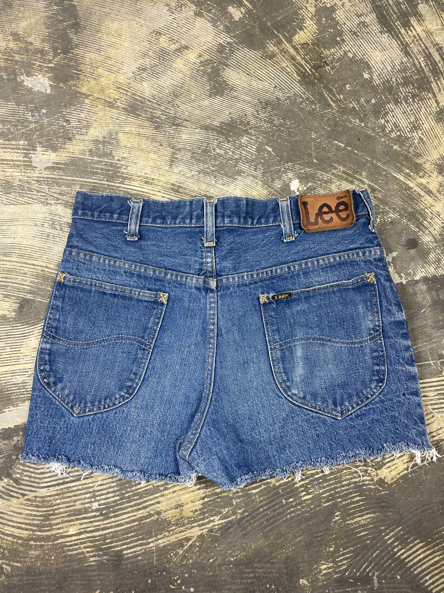 1970 s Vintage Lee Riders Cutoff Denim Shorts JYJ 127 JUNKYARD
