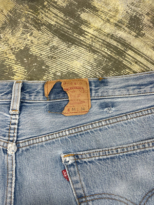 Vintage Levi 501 USA Premium Wash Denim Jeans (JYJ-0288)