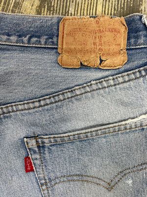 Vintage Levi's 501 Redline Denim Shorts (JYJ-053)